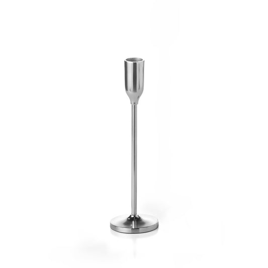10" Silver Virtu Candlestick - each