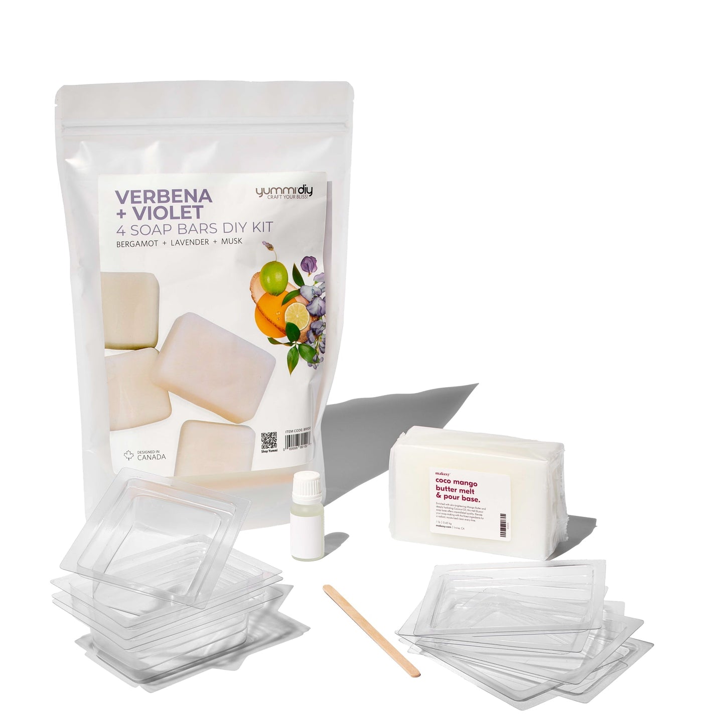 DIY Soap Bar - Verbena + Violet