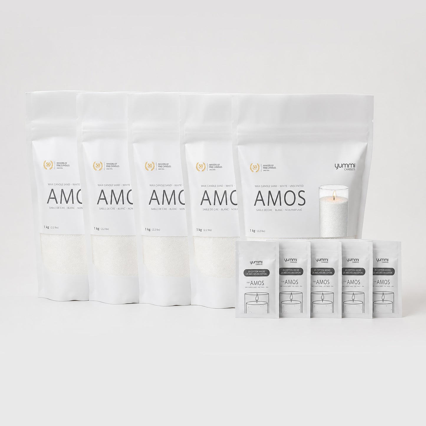 Wholesale Amos Candle Sand, Premium Plant-Based Sand Candles
