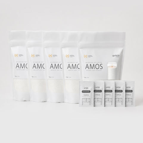 Yummi Candles - Wholesale Amos Candle Sand, Premium Plant-Based Sand Candles