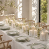 Yummi Candles - Amos Candle Sand & Glass Cylinder Vase Set of 12 - Lifestyle - 1