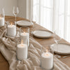 Yummi Candles - Amos Candle Sand & Glass Cylinder Vase Set of 6 - Lifestyle - 1