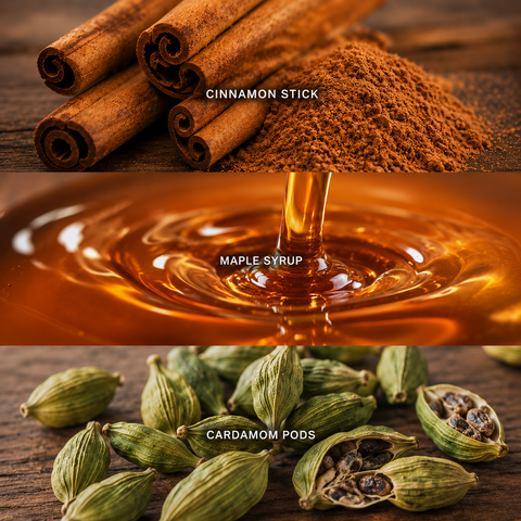 Yummi Candles - 18oz Baked Spice Scented Jar Candles - Lifestyle - 1