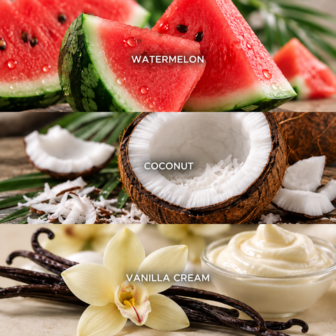 Yummi Candles - 2oz Coconut Watermelon Scented Jar Candles - Lifestyle - 1