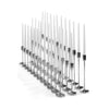 Yummi Candles - 36 Taper Candles and 36 Silver Virtu Candlesticks - Lifestyle - 4