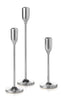 Yummi Candles - 12 Taper Candles and 12 Silver Virtu Candlesticks - Lifestyle - 4