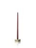 Yummi Candles - 9" Tiny Taper Candles Burgundy