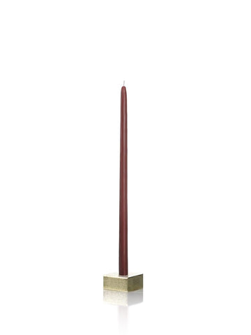 Yummi Candles - 9" Tiny Taper Candles Burgundy