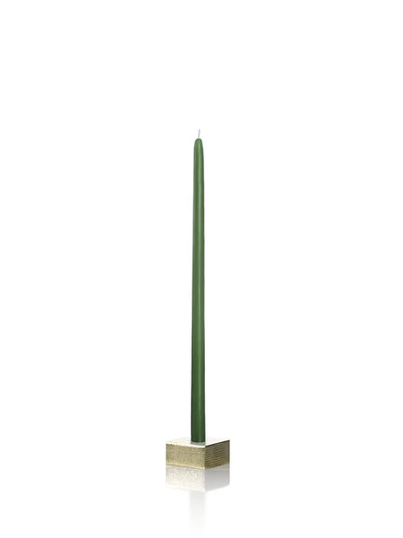 9" Tiny Taper Candles Hunter Green
