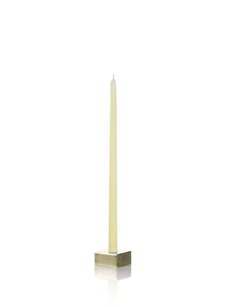9" Tiny Taper Candles Buttercup Yellow
