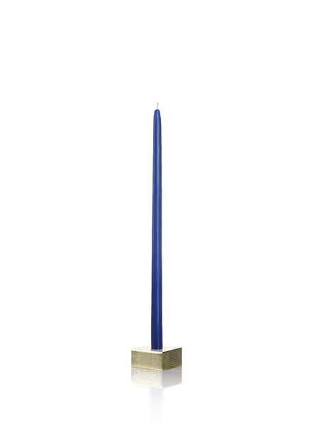9" Tiny Taper Candles Royal Blue