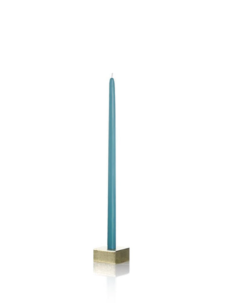 9" Tiny Taper Candles Turquoise
