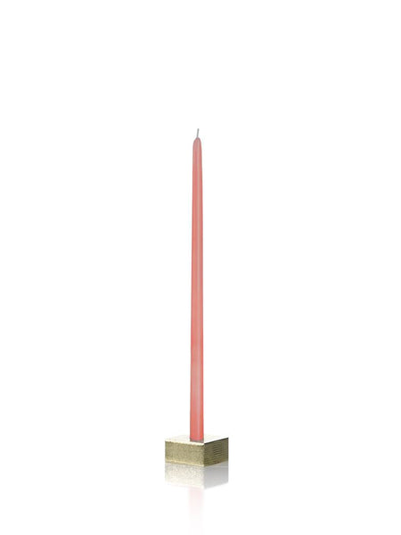 9" Tiny Taper Candles Coral