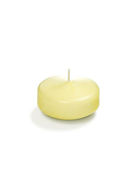 2.25" Bulk Floating Candles Buttercup Yellow