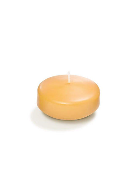 2.25" Bulk Floating Candles Caramel