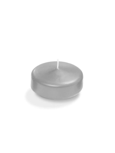 2.25" Floating Candles Light Gray