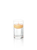 Yummi Candles - 3" Floating Candles and 6" Cylinder Vases Caramel