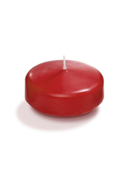 3" Bulk Floating Candles Ruby Red