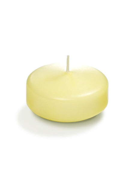 3" Bulk Floating Candles Buttercup Yellow