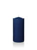 Yummi Candles - 3" x 6" Pillar Candles Navy Blue