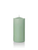 Yummi Candles - 3" x 6" Wholesale Pillar Candles Sage