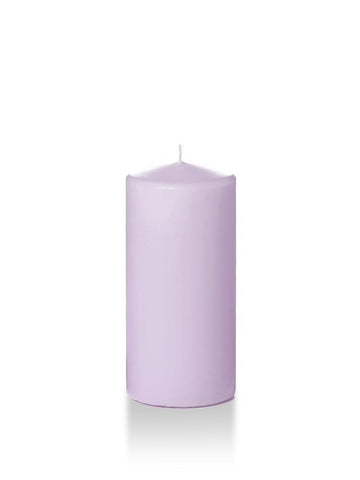 Yummi Candles - 3" x 6" Wholesale Pillar Candles Lavender