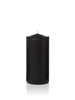 Yummi Candles - 3" x 6" Wholesale Pillar Candles Black