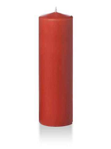 Yummi Candles - 3" x 10" Wholesale Pillar Candles Brick