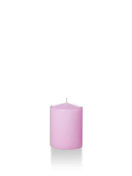 2.25" x 3" Slim Pillar Candles Violet