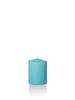 Yummi Candles - Wholesale 2.25" x 3" Slim Pillar Candles Caribbean Blue