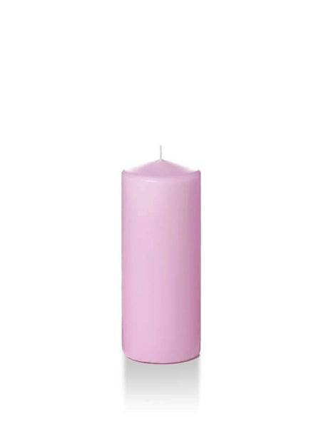 Wholesale 2.25" x 5" Slim Pillar Candles Violet