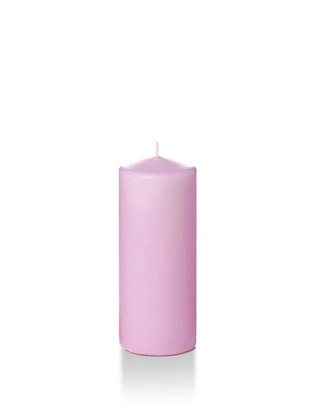 2.25" x 5" Slim Pillar Candles Violet