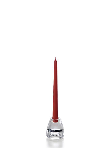 Yummi Candles - 10" Handcrafted Taper Candles Burgundy