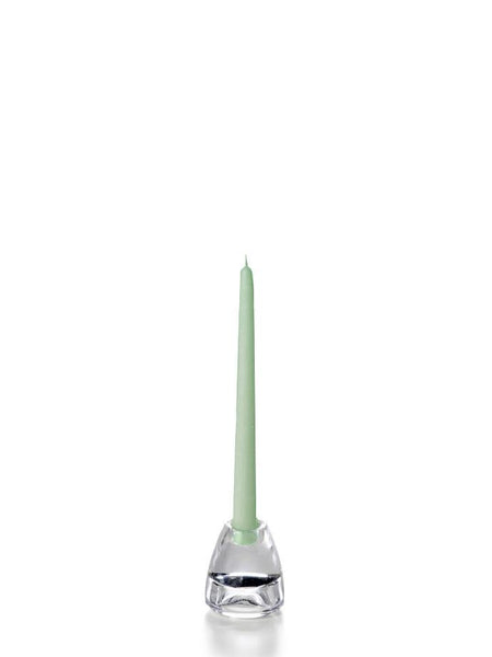 10" Wholesale Taper Candles - Case of 72 Sage