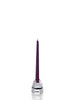 Yummi Candles - 10" Handcrafted Taper Candles Dark Purple