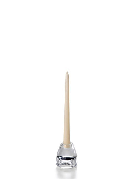 10" Wholesale Taper Candles - Case of 72 Sandstone