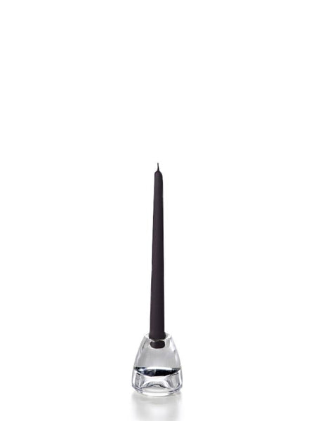 10" Wholesale Taper Candles - Case of 144 Black
