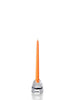 Yummi Candles - 10" Handcrafted Taper Candles Bright Orange