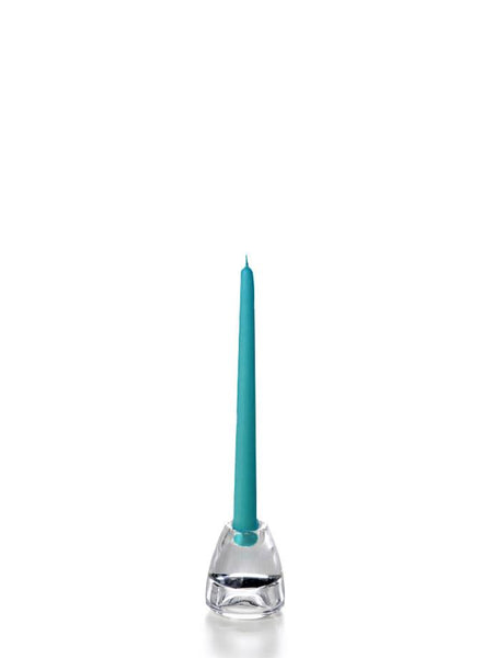 10" Handcrafted Taper Candles Turquoise