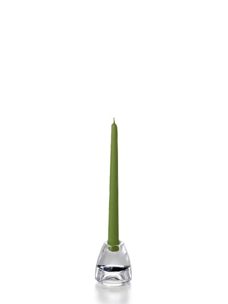 10" Wholesale Taper Candles - Case of 144 Green Tea