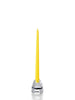 Yummi Candles - 12" Handcrafted Taper Candles Bright Yellow
