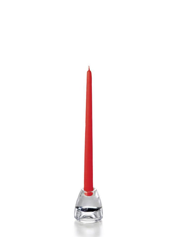 Yummi Candles - 12" Handcrafted Taper Candles Ruby Red
