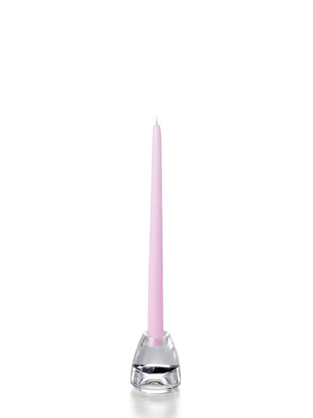12" Handcrafted Taper Candles Violet