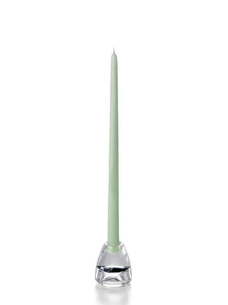 15" Wholesale Taper Candles - Case of 288 Sage