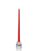 Yummi Candles - 15" Handcrafted Taper Candles Ruby Red