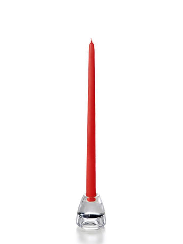 Yummi Candles - 15" Handcrafted Taper Candles Ruby Red