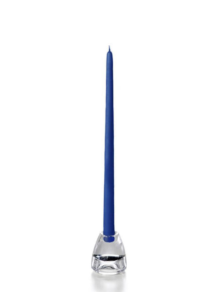15" Wholesale Taper Candles - Case of 288 Royal Blue