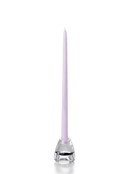 15" Wholesale Taper Candles - Case of 288 Lavender