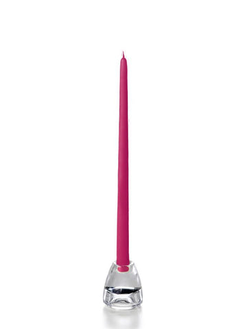 Yummi Candles - 15" Handcrafted Taper Candles Hot Pink
