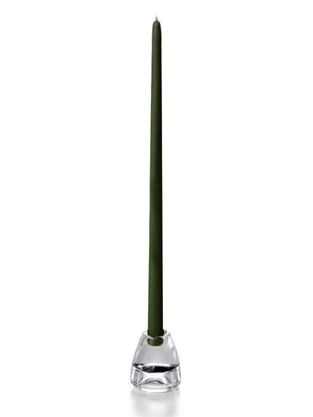 18" Wholesale Taper Candles - Case of 72 Olive